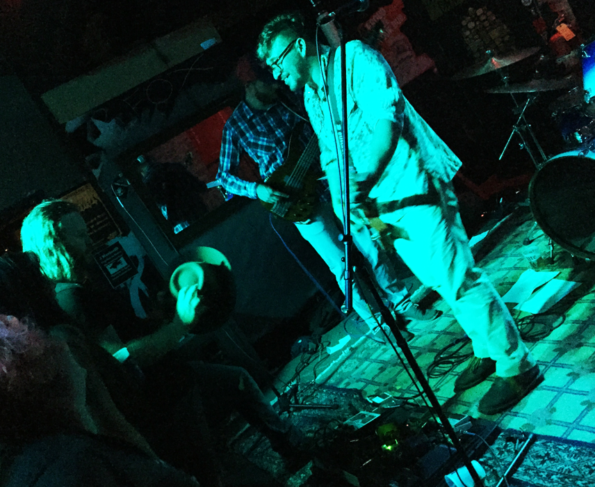 Josh Nolan band — with Bryan Minks and Josh Nolan at The Green Lantern Bar.