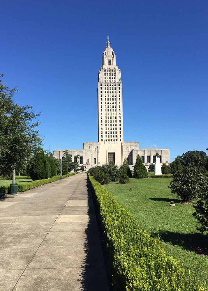 State Capitol of Louisiana. — at Louisiana`s Old State Capitol.