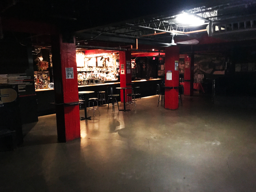 The Grog Shop from the stage at soundcheck. — at Grog Shop.