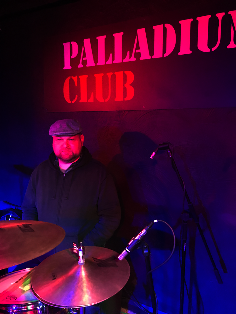Soundcheck — at The Palladium Club.