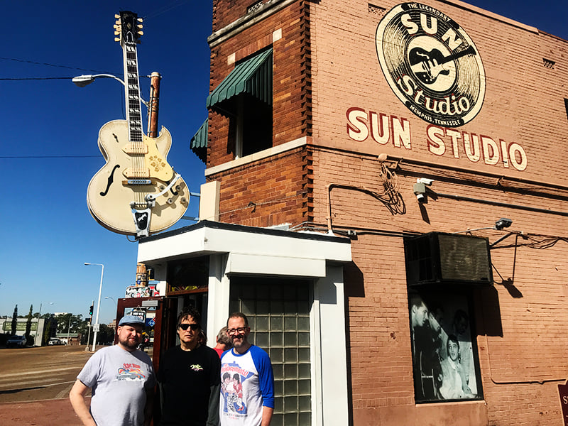 Sun Studio — with Gabriel Doman and 4 others  in Memphis, Tennessee.